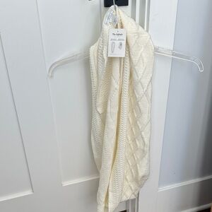 Ivory Knit Infinity Scarf